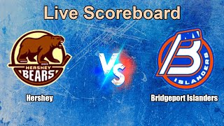 Hershey vs Bridgeport Islanders Live Score - USA American Hockey League