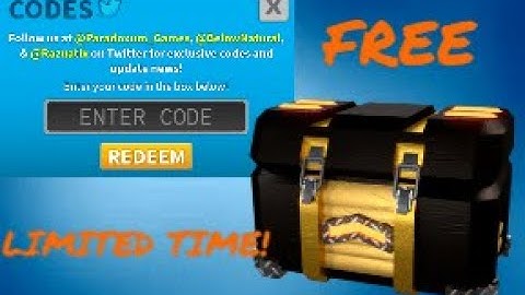 [EXPIRED] 1 FREE DELUXE CRATE! New limited time code in TDS [ROBLOX]