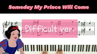 Someday My Prince Will Come - Snow White And The Seven Dwarfs OST by My Favorite Piano