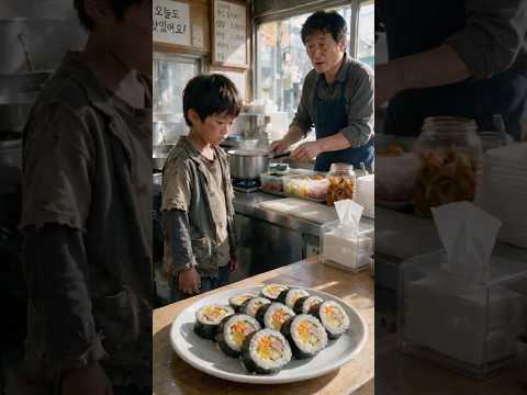 김밥 두 줄의 은혜를 평생 잊지 않은 소년 #감동스토리 #선행 #인생이야기 thumbnail