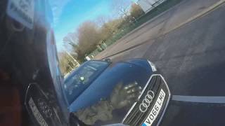 BIKER HIT BY A CAR! HIT AND RUN! GOPRO FOOTAGE!