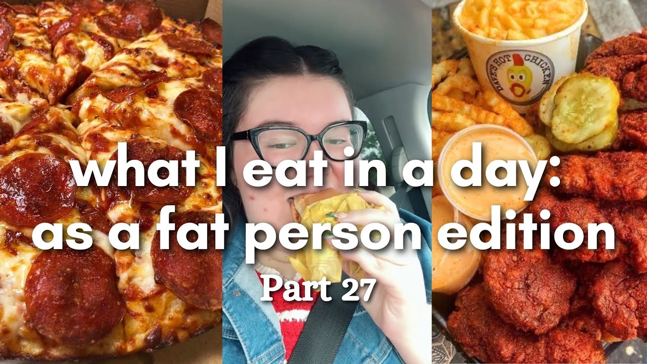 🍝what I eat in a day as a FAT person part 27 tiktoks compilation🍝