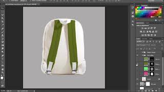 Backpack mockup tutorial