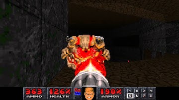 PSX Final Doom TC - Level 26: Aztec
