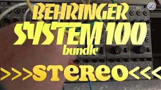 Behringer System 100 Bundle // STEREO SOUND // No Talking