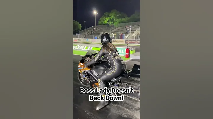 Female Motorcycle Racer CALLED OUT for Grudge Race!
