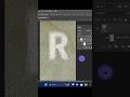 Spray effect on text in Photoshop#design #graphicdesign #shorts #short #adobe