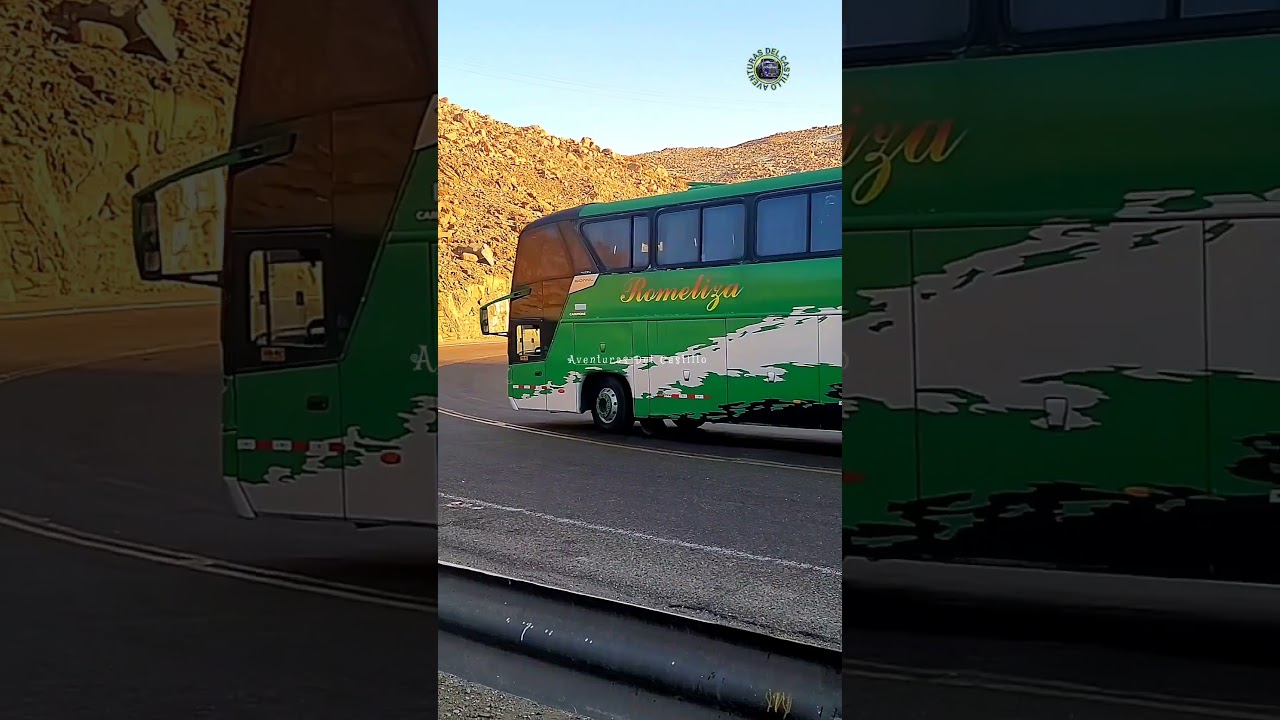 Conductor del bus de la empresa Romeliza nos saluda. 