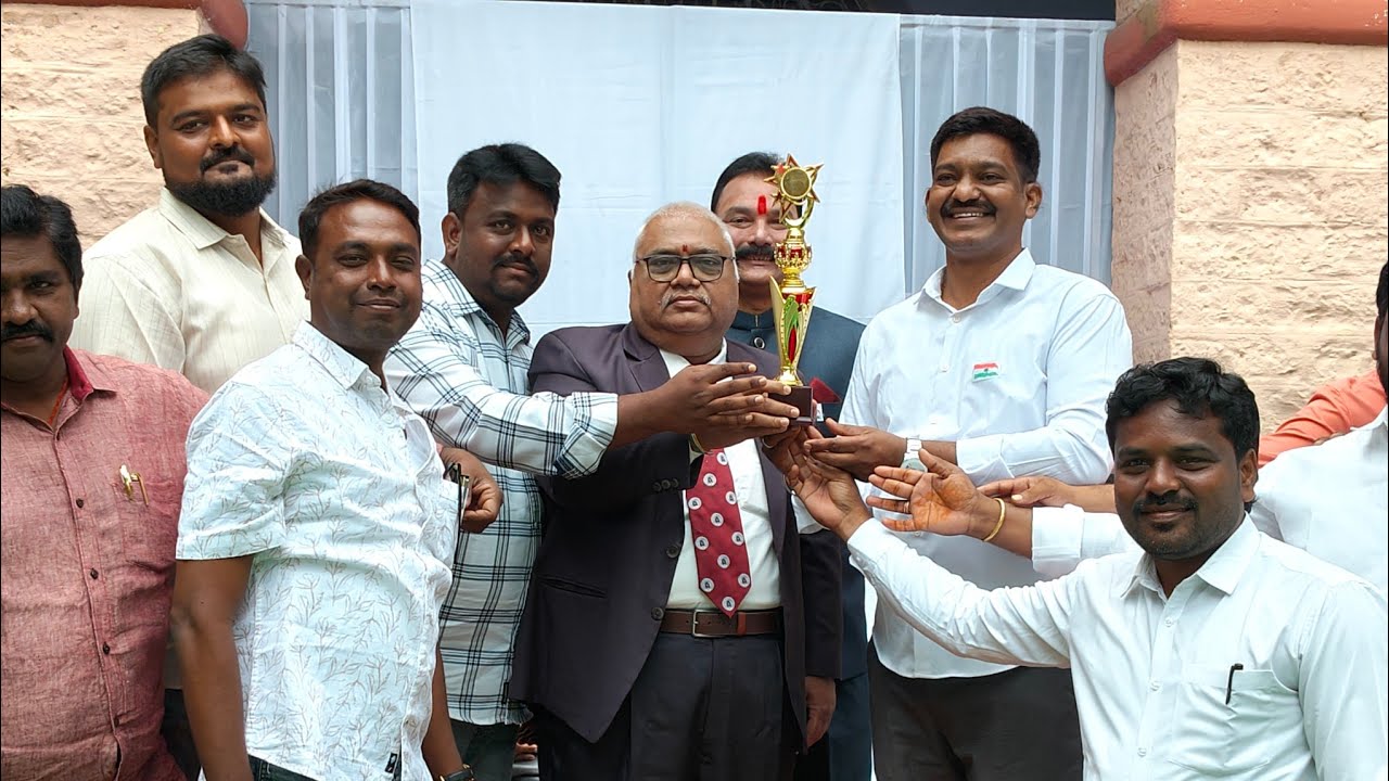 Advocates Cricket winners conducted by The District Bar Association, Kurnool on 77th Republic day