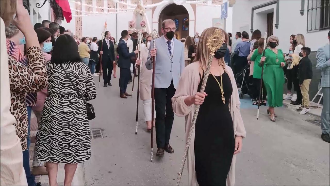 ARRIATE, 2021.SOLEMNE PROCESIÓN DE LA VIRGEN... NUESTRA SEÑORA DEL ROSARIO, PATRONA DE ARRIATE.S.R.