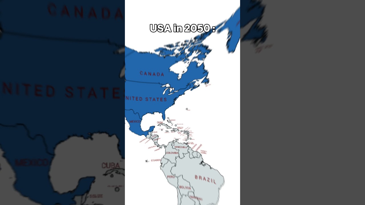 USA Now vs USA in 2050 
