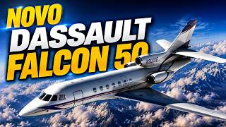 Voando o Dassault Falcon 50 para Flight Simulator 2024