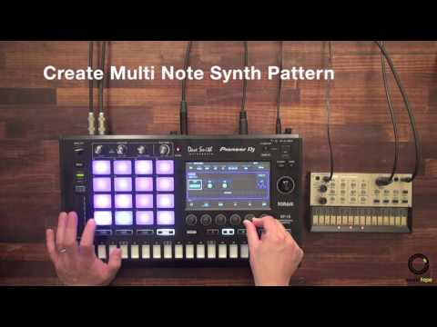 Pioneer DJ TORAIZ SP-16 Ver 1.2 #3 | Create Multi Note Synth Pattern