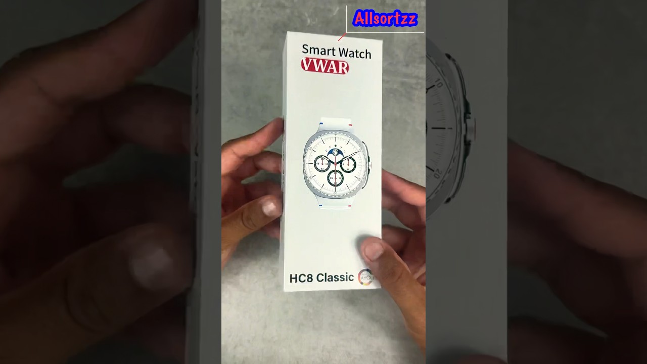 £25 HC8 Classic Smartwatch With AMOLED Display! 