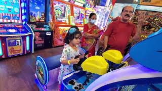 Choti playing MonsterRealms @Funville playground 06Jul2022