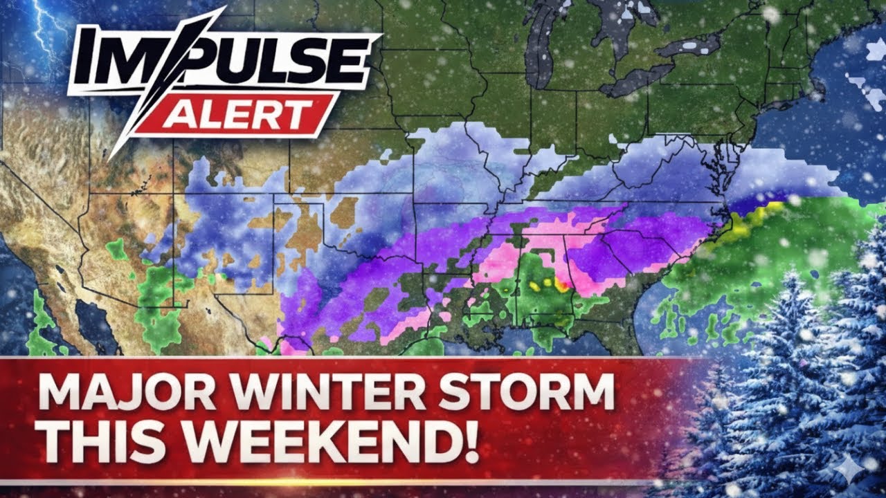 A Relentless Winter Storm Ahead: Snow, Ice, and Travel Impacts - YouTube