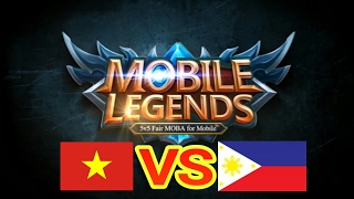 Mobile Legends Vietnam vs Philippines National Contest 03/25/2017