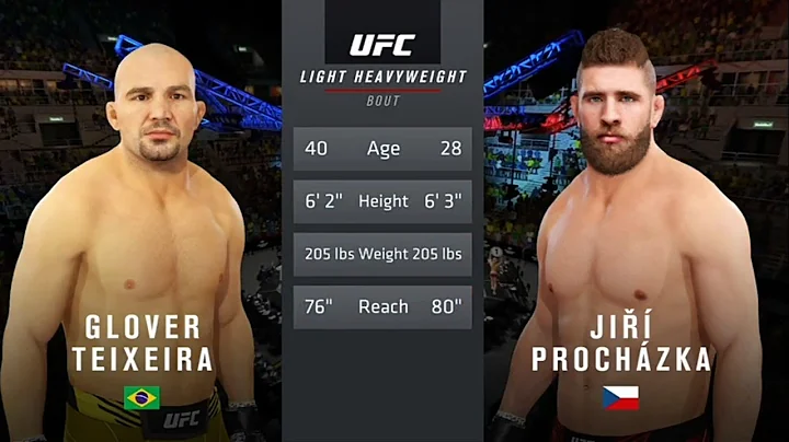 Glover Teixeira vs Jirí Procházka | UFC® 4 Apex 21/22