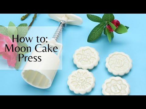 How to use Moon Cake Press - Moon Cake Press Review - Product