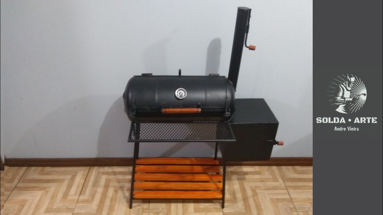 Pit Smoker- FAÇA VOCÊ MESMO Solda Arte (parte 2)