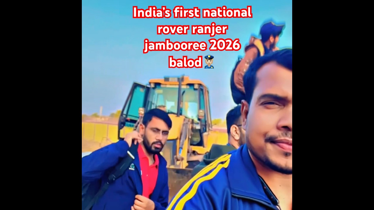 India&rsquo;s first rover ranger jambooree 👮🏼balod #scout #scoutop #scouting  #jamboree