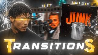 TRANSITION PACK 💀🔥 Like AE Editors In Alight Motion/Amz (+Preset)