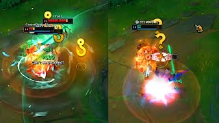 Tyler1 on 1/8 Olaf doing 1v2