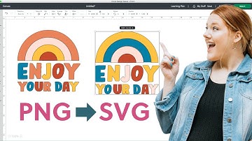 Turn a PNG Into An SVG In Cricut Design Space// The Cricut Hack You Didn