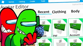 MAKING FRIDAY NIGHT FUNKIN IMPOSTER V4 a ROBLOX ACCOUNT (FNF, Among Us, Sus)