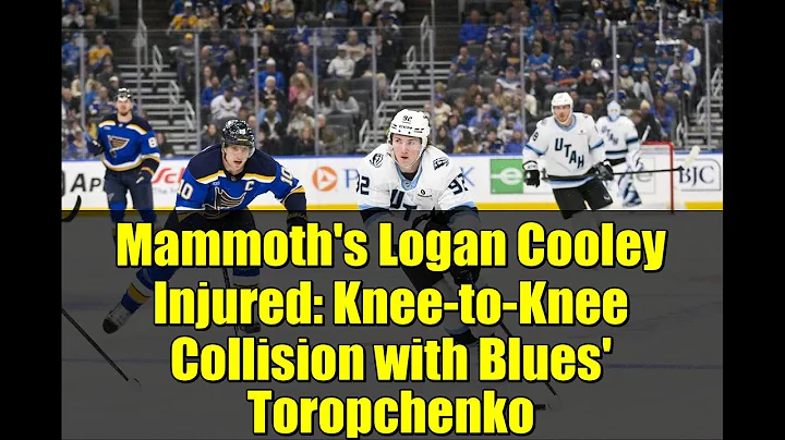 Mammoth's Logan Cooley Injured: Knee-to-Knee Collision with Blues' Toropchenko