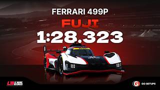 Ferrari 499P - Fuji | V1.3.1 | Le Mans Ultimate Hotlap