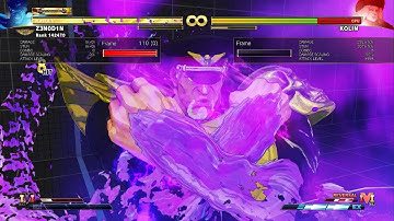 SFV - M. Bison - VT1 special combo into CA