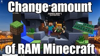 How to change the amount of RAM allocated to Minecraft