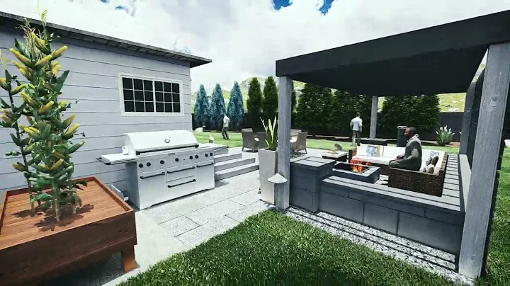 outdoor gathering space