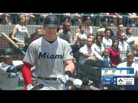 MLB The Show 23 (PS5) (Miami Marlins Season) Game #85: MIA @ ATL