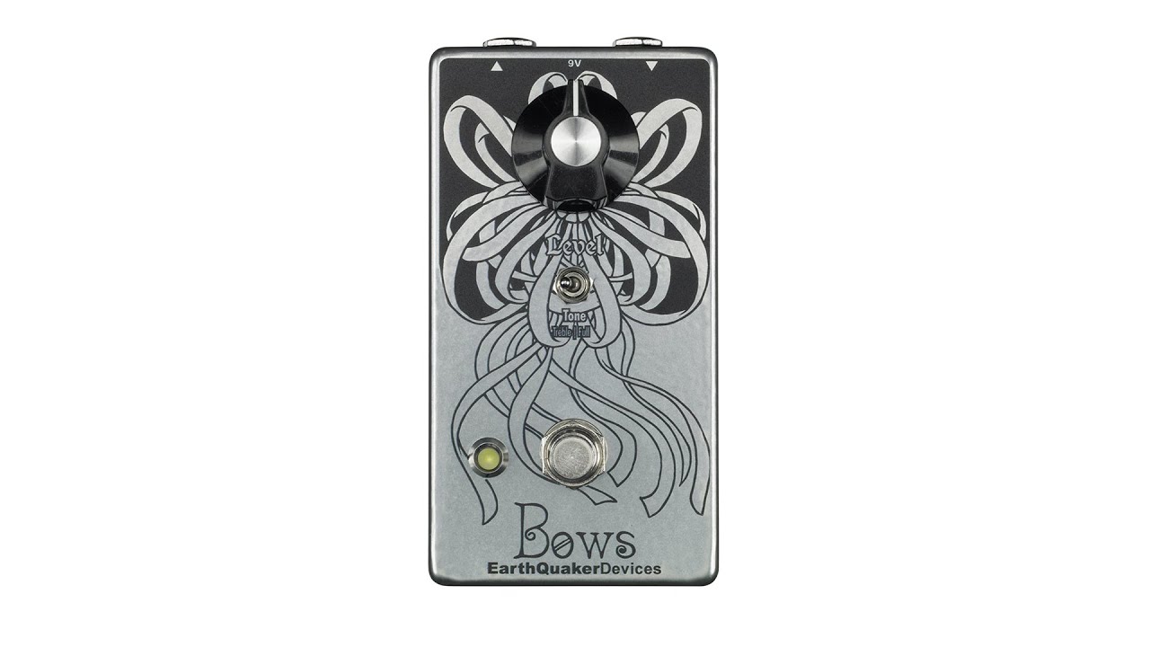 EarthQuaker Devices Bows Germanium Preamp Booster Demo