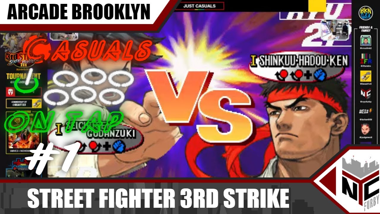 Street Fighter 3rd Strike BVGS Casuals On Tap Part 1 #capcom # ...