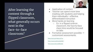 Google Slides - Flipped Classroom Review