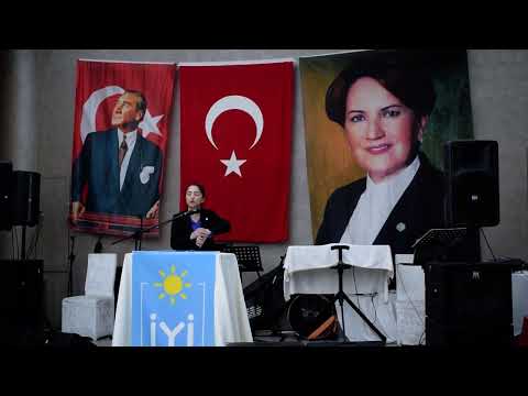 İYİ Parti Eyüpsultan İlçe Başkanı Hatice Gürbulak'ın 3  Olağan Kongre Konuşması