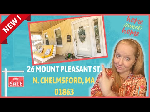 26 Mount Pleasant St, Chelmsford, MA home video tour