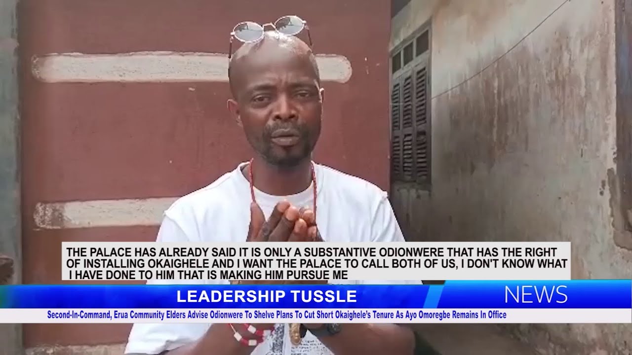 Старейшины общины Эруа посоветовали Одионвере отложить планы по досрочному прекращению полномочий...