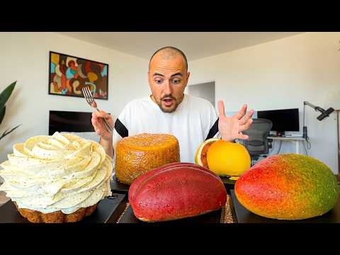 Trying Cedric Grolet's realistic fruit in Monte Carlo