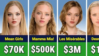 💰 Amanda Seyfried Paycheck For Every Movie She Ever Made