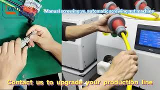 【TR-LM01】semi-automatic screwing nut machine