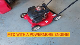 MTD Yard Machines With A Powermore Engine | Saved From The Heap!