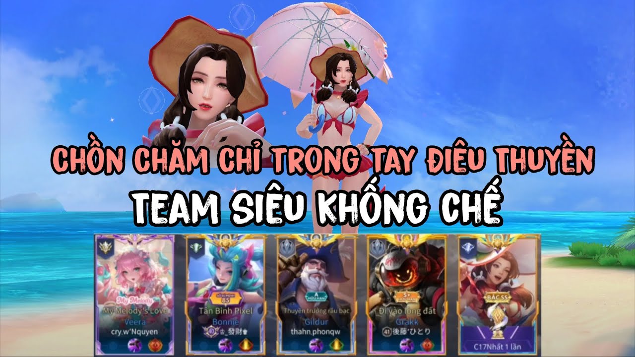 Team Siêu Choáng Khống Chế Điêu Thuyền trong tay Chồn Chăm Chỉ #lienquan #chồnchămchỉ