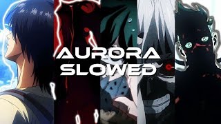 Aurora slowed Bonq y sailxnce