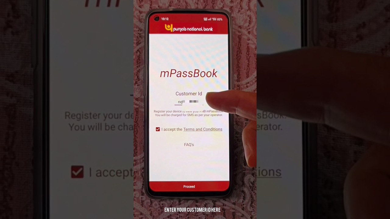 Идентификатор клиента Pnb mpassbook kaise Banaye Проблема с ошибкой Pnb mpassbook 