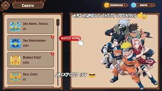 Tenno: Ultimate Ninja RPG - 432x Rumble Chest Opening (Jackpot? 👀 ) - 2026 screenshot 3