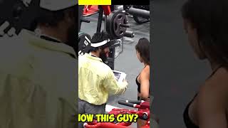 Gym Girl's Reaction To Powerlifter's Gym Prank Is Not Believing (Via Yt: Anatoly)